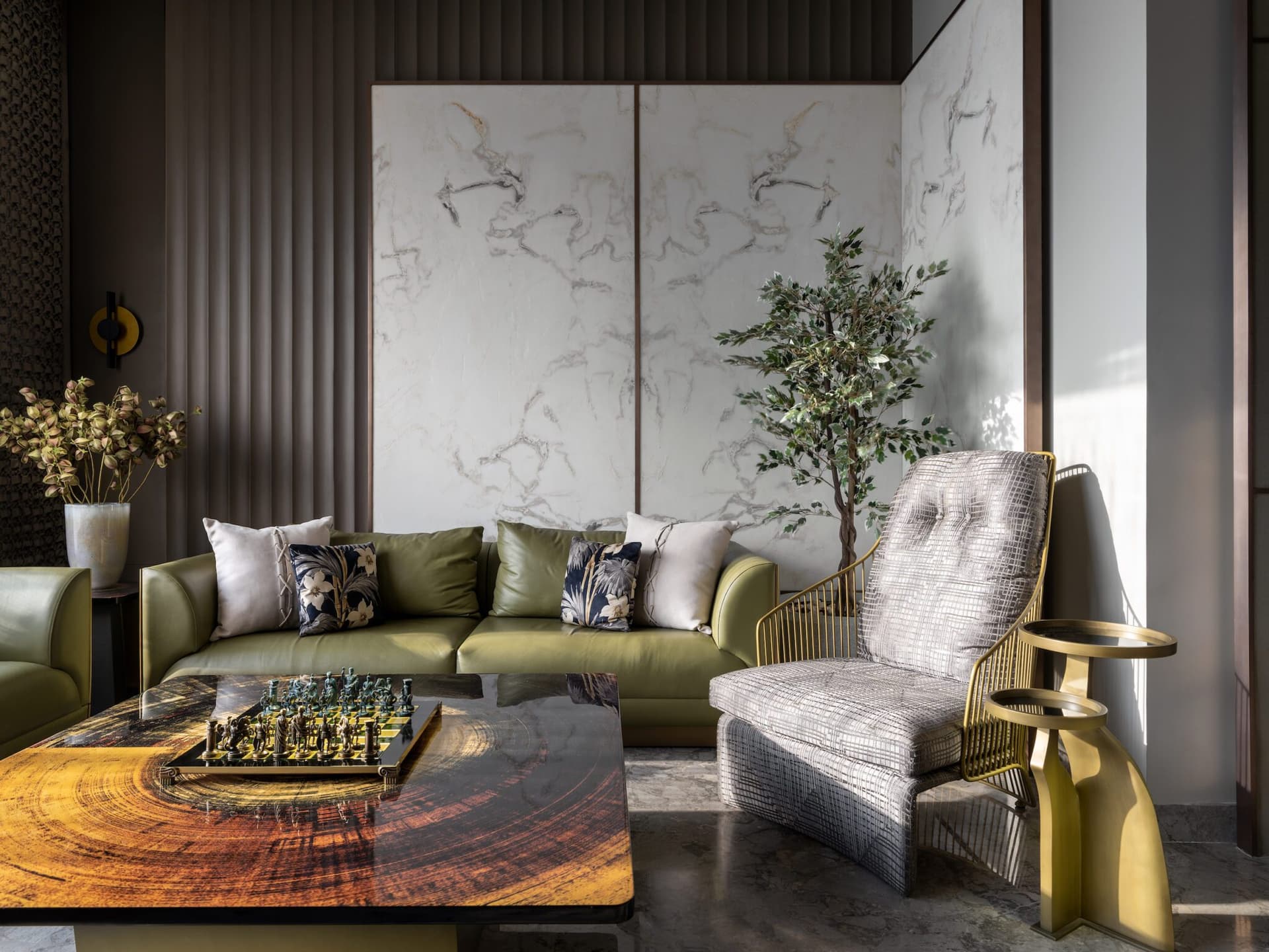 Interior Stylist Shreya Budhiraja and Architect & Interior Designer Navneet Bawa synergise to weave a fresh narrative of opulence and grandeur in an uber-luxury Delhi home — Shreya Budhiraja, Delhi