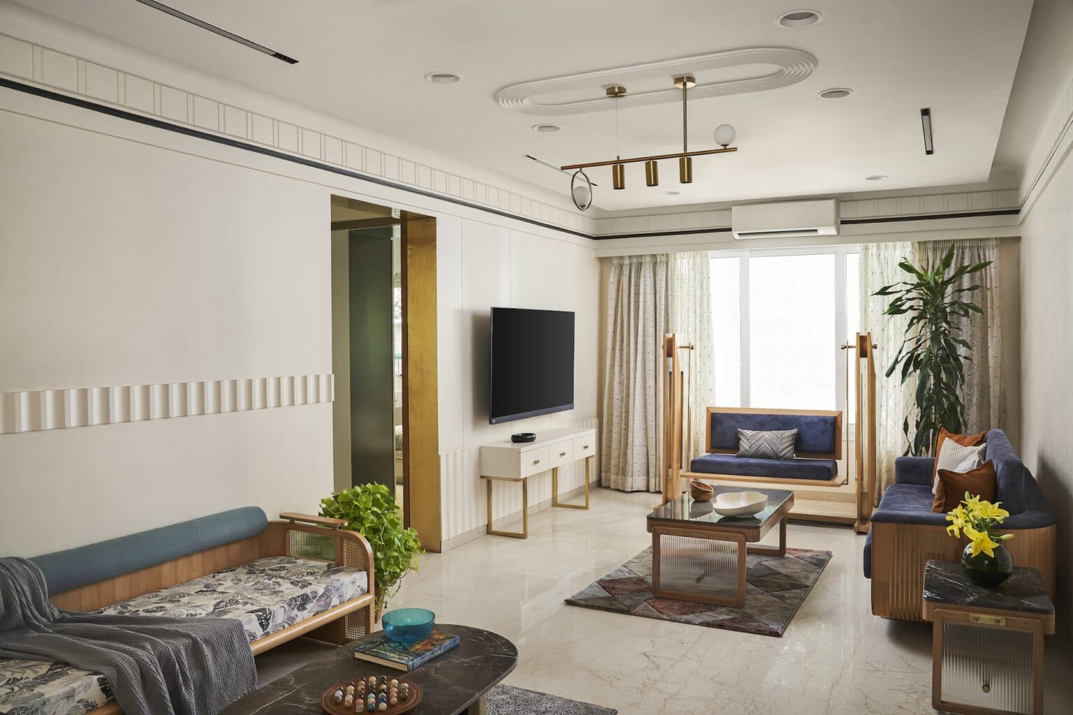 Soch Design Studio imbues the distinct personalities of residents in this modern abode crafted with an essence of traditions in Virali Villa — Soch Design Studio, Santacruz West, Mumbai