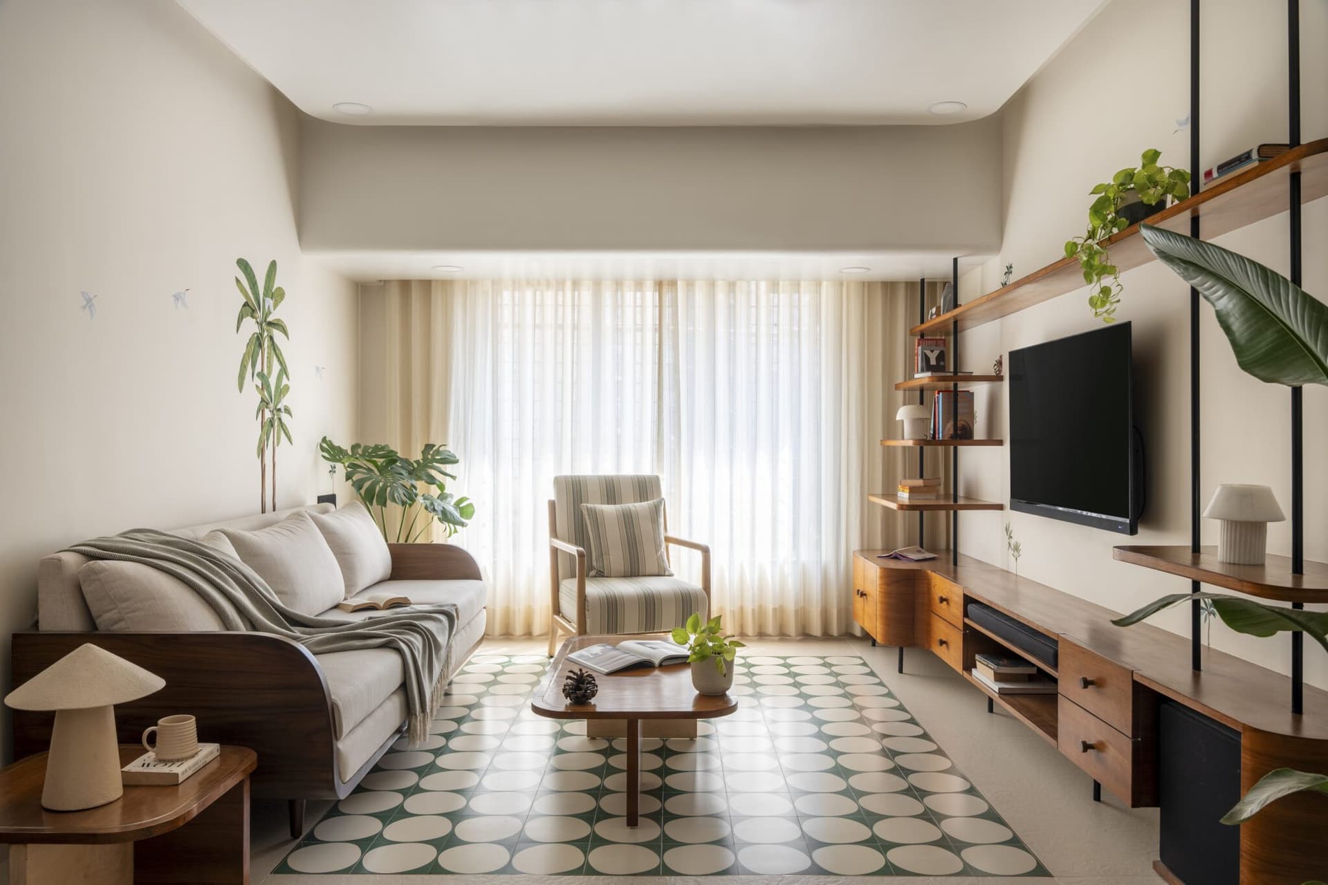 Muted Tones: A Thoughtfully Layered Mumbai Home by Jetsons — interior design by featured studio in India